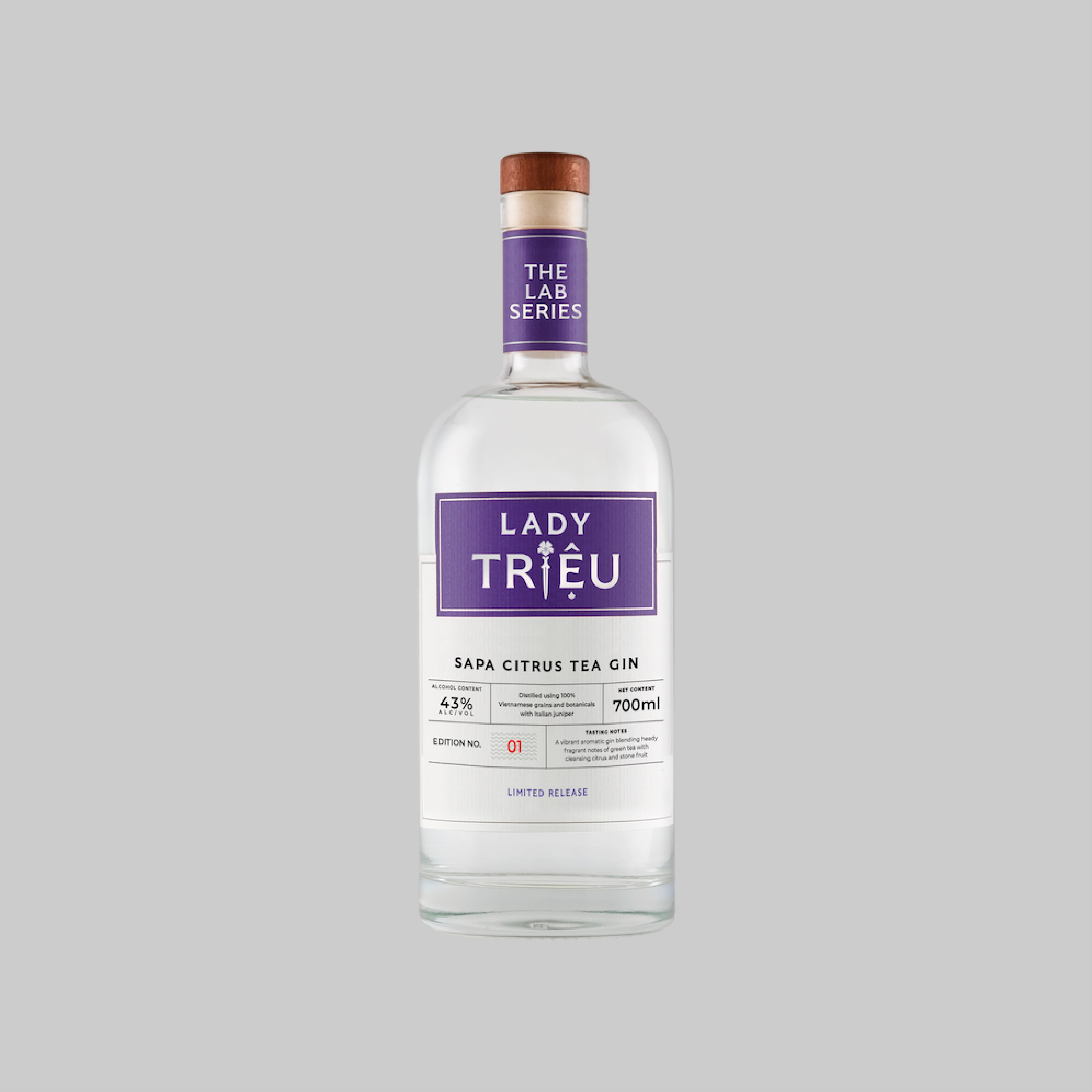 Lady Trieu Sapa Citrus Gin 700ml 45.0% | TIME2DRINK